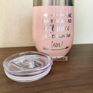 Stemless wine glasses